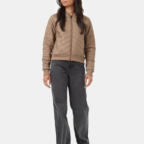 LIKE NEW - tentree Cloud Shell Bomber Jacket - Picture 2 of 6